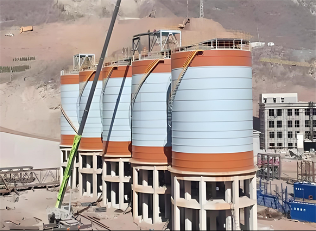 英山高架钢板仓